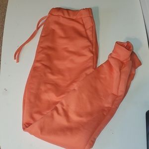 New PrettyLittleThing women's 12 coral skinny joggers